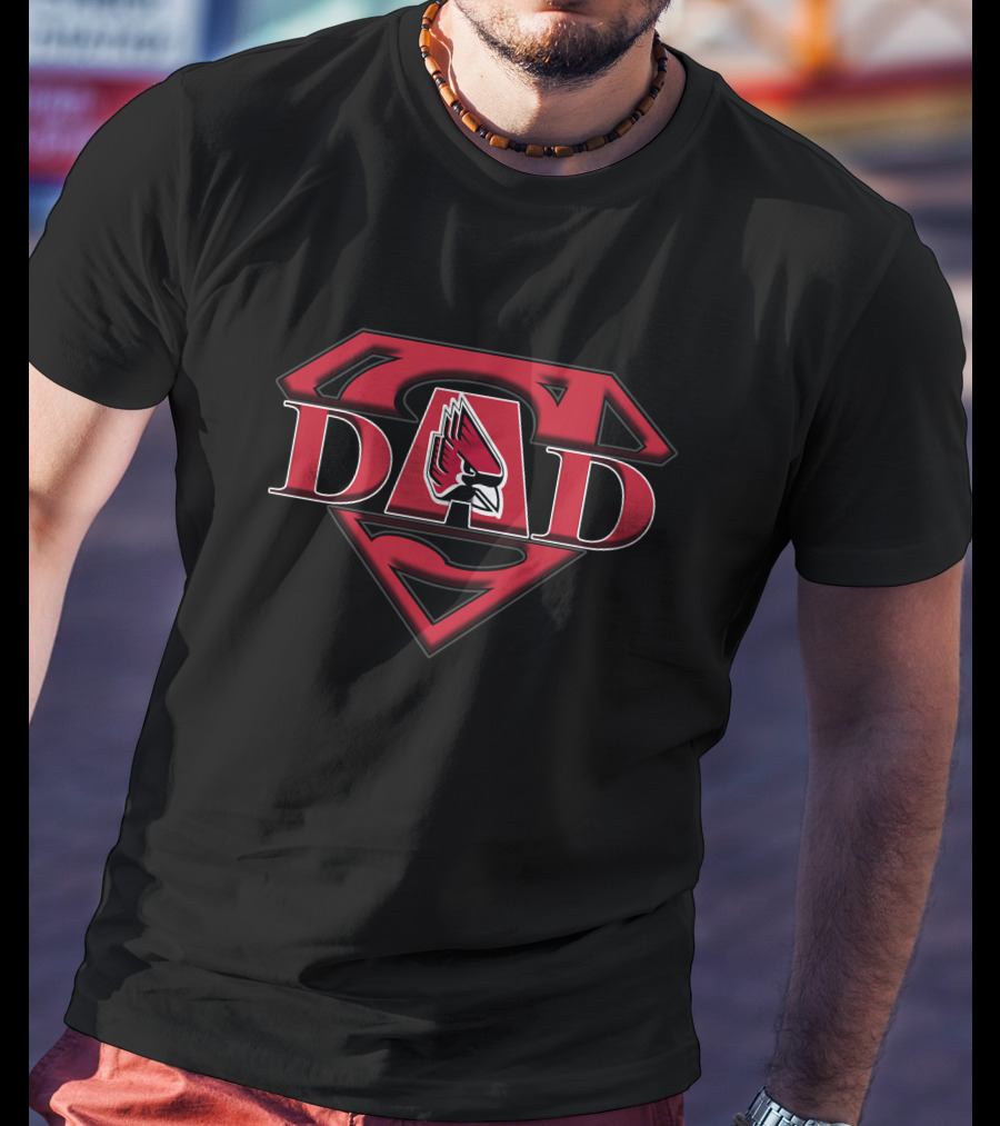 Ball State Cardinals Super Dad S T-Shirt