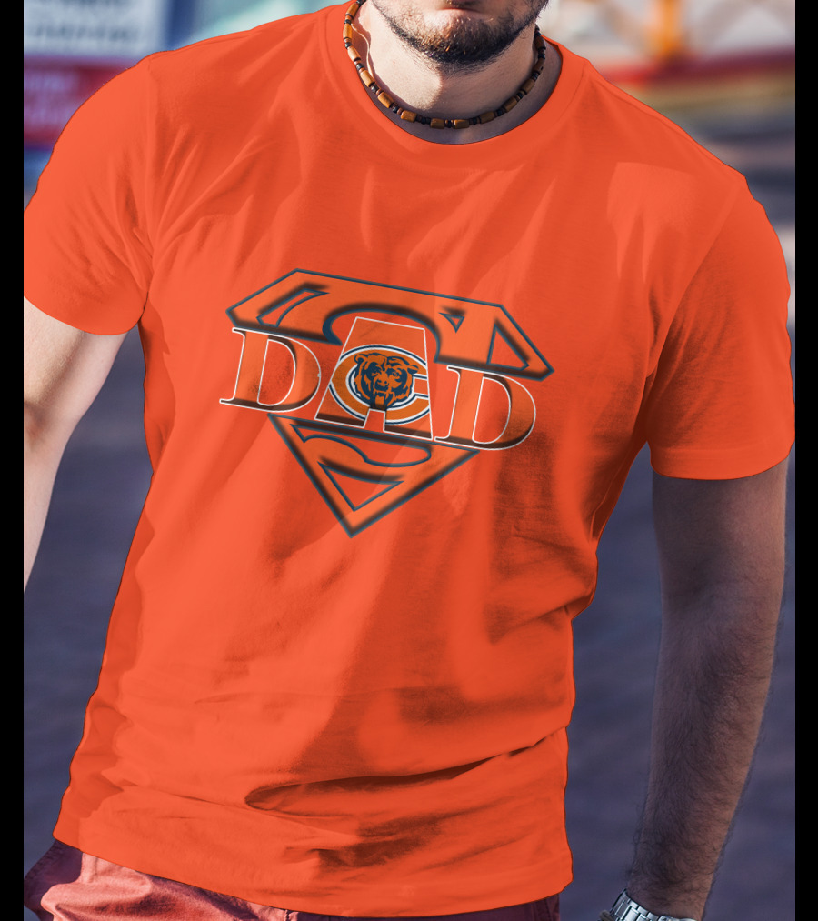 Chicago Bears Super Dad T-Shirt
