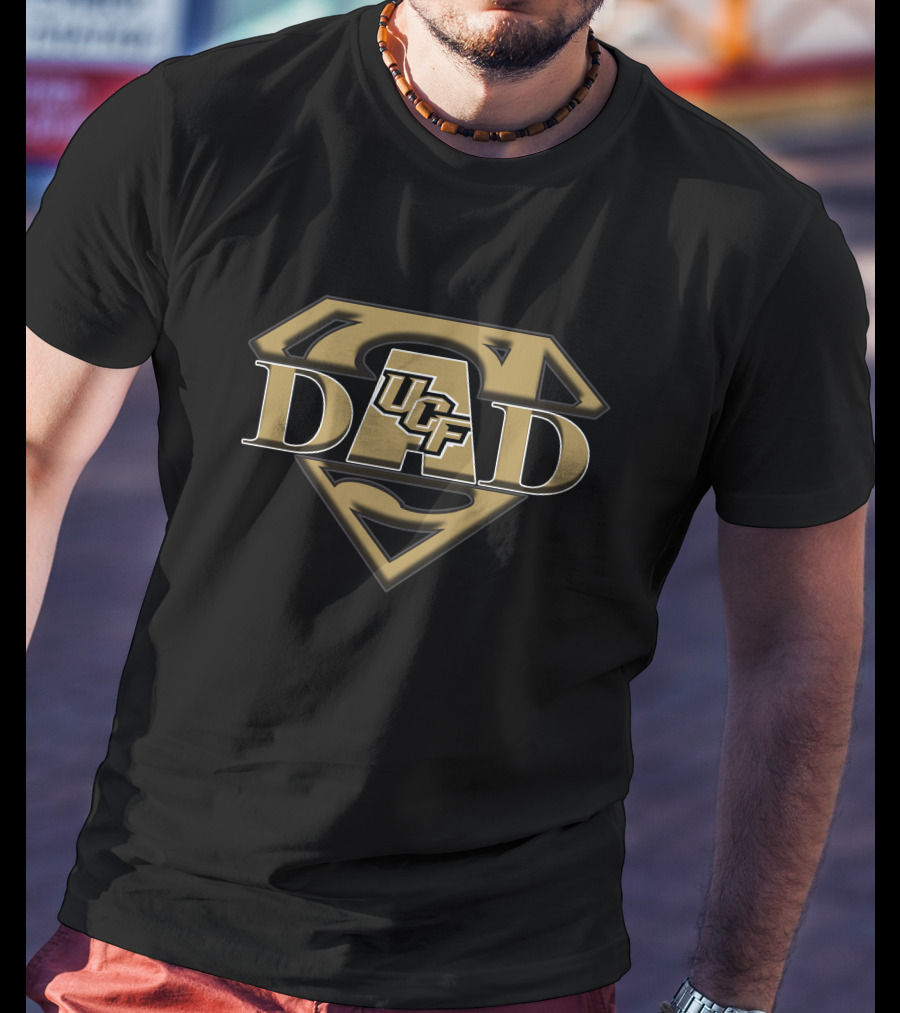 Ucf Knights Dad Superman T-Shirt