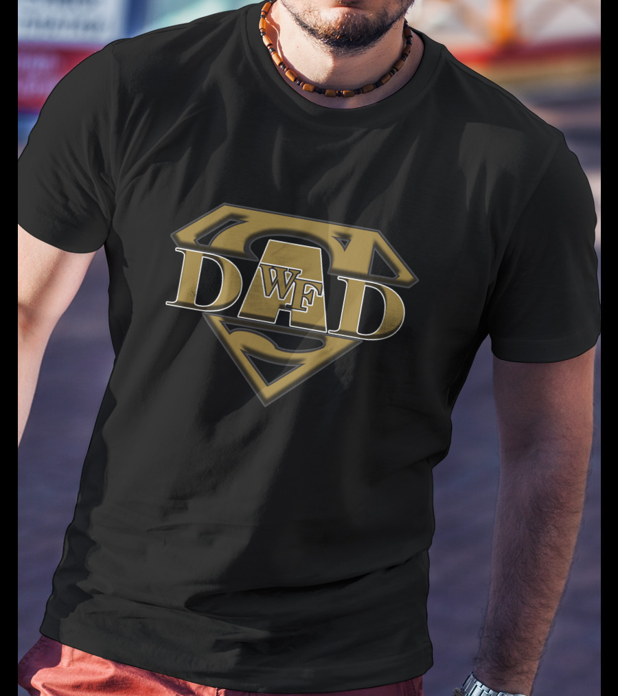 Wake Forest Demon Deacons WF Super Dad T-Shirt