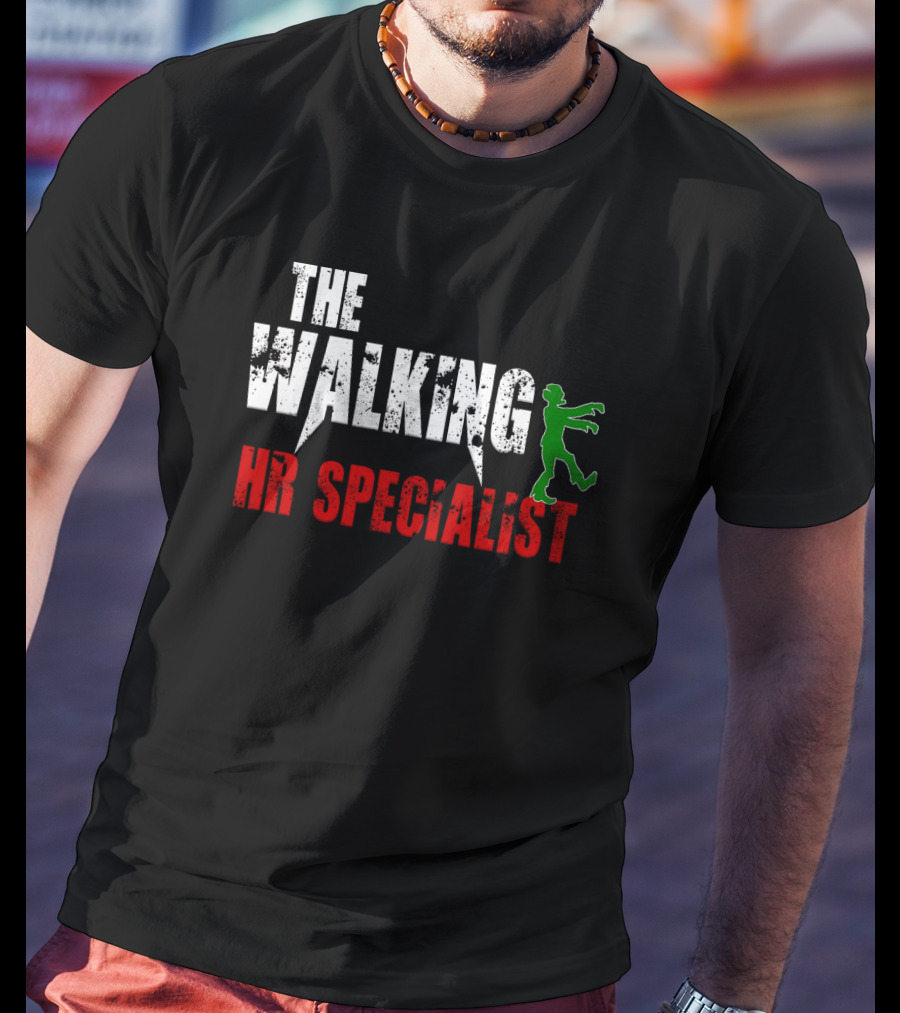 The Walking Hr Specialist Halloween Human Resources T-Shirt