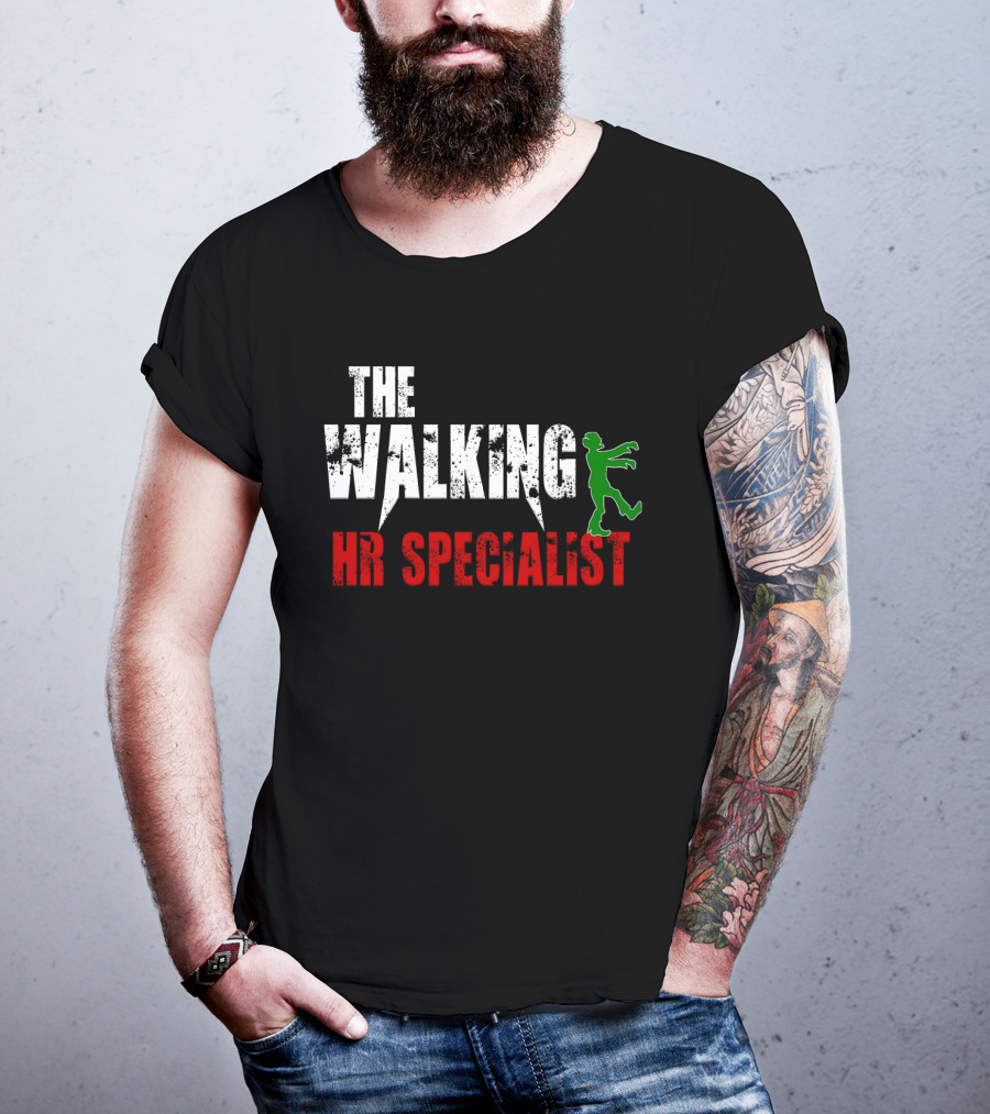 The Walking Hr Specialist Halloween Human Resources T-Shirt