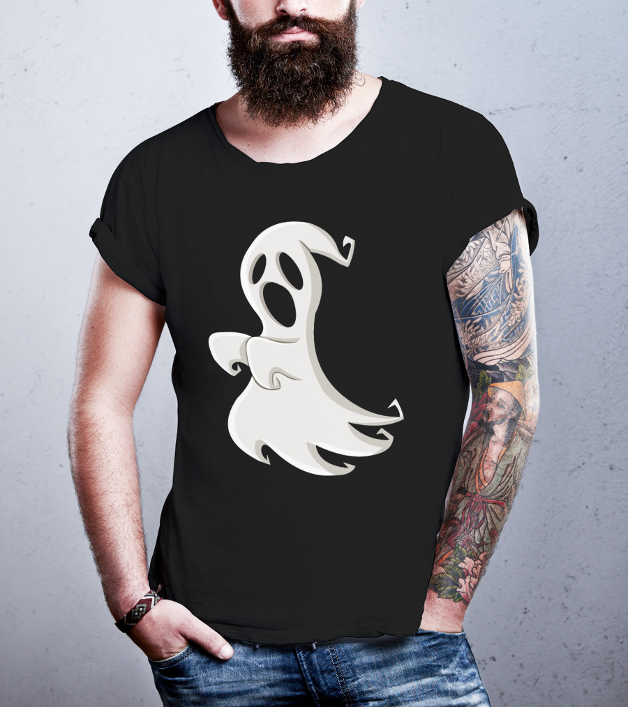 Halloween Party Funny Drinking Let's Get Sheet Faced Ghost T-Shirt