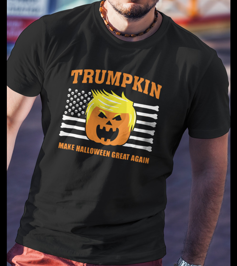 Trumpkin Make Halloween Great Again Pumpkin T-Shirt