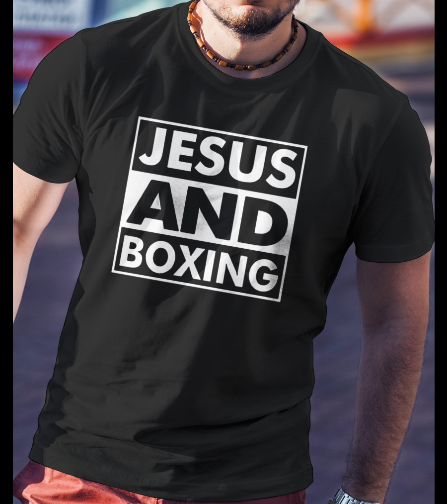 Jesus And Boxing T-Shirt