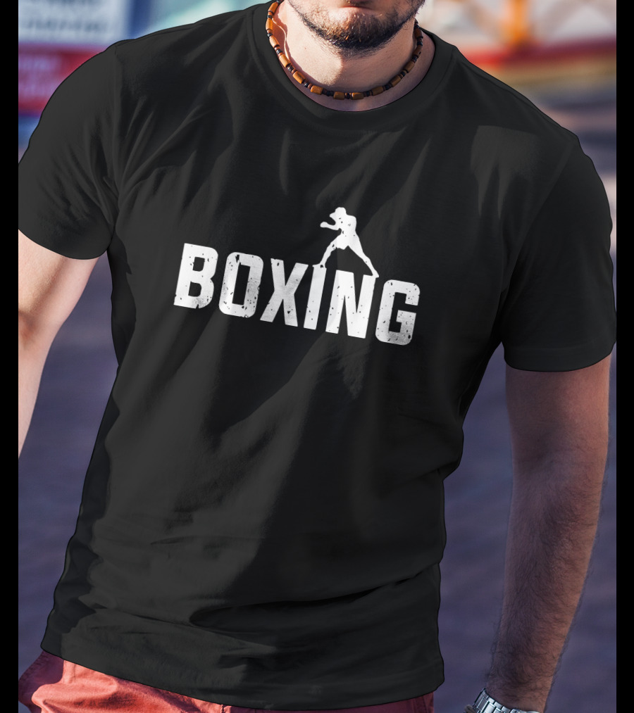 Boxing Silhouette Fighter T-Shirt