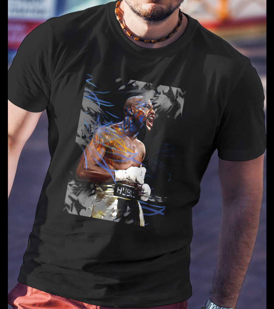 Hugo Floyd Boxing Champion Athletic Expression Dynamic T-Shirt