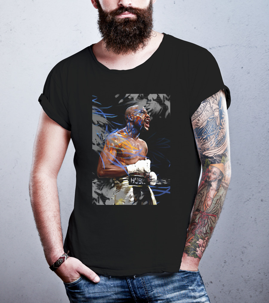 Hugo Floyd Boxing Champion Athletic Expression Dynamic T-Shirt
