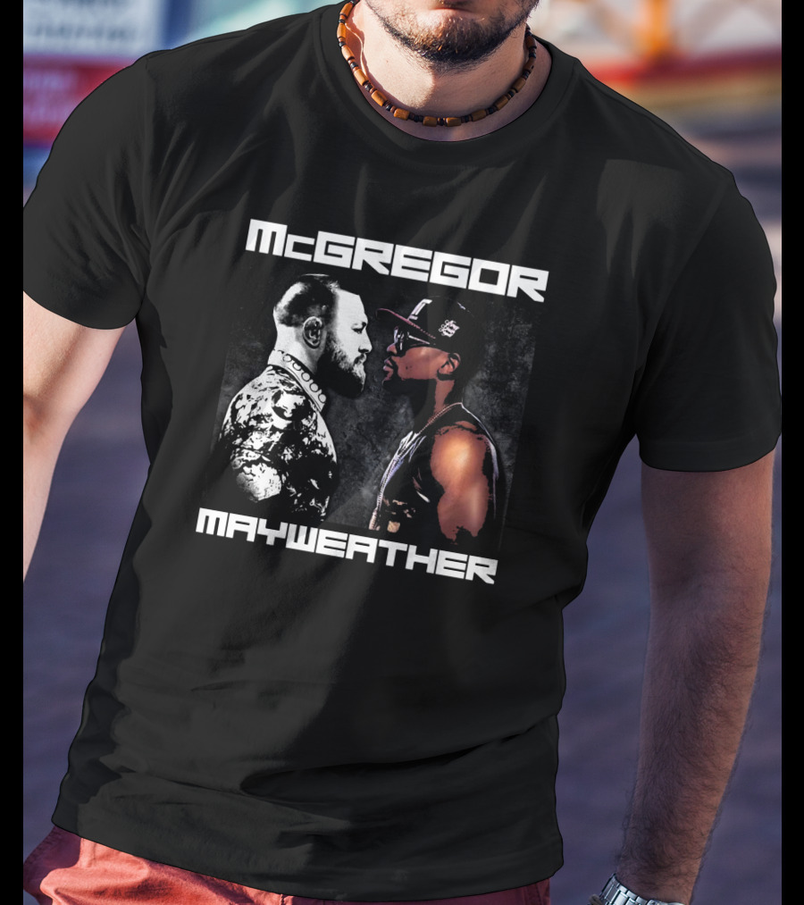 McGregor Versus Mayweather Face-Off T-Shirt