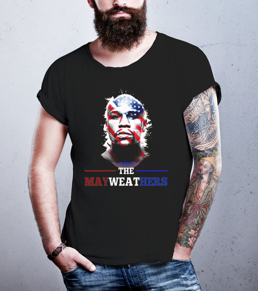 The Mayweathers American Flag T-Shirt