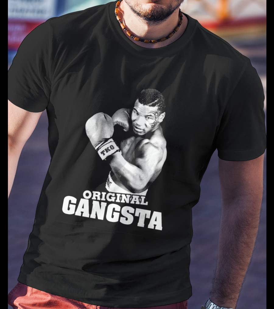Mike Tyson Original Gangsta Boxing Tko T-Shirt