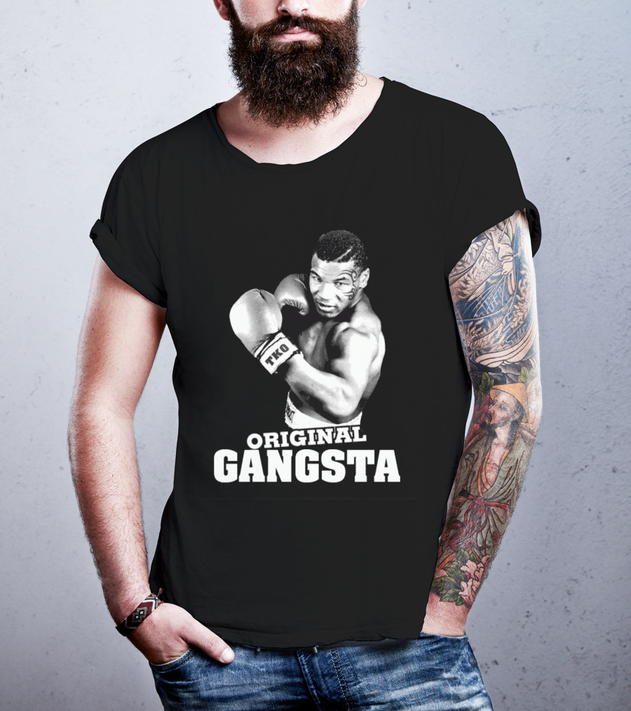 Mike Tyson Original Gangsta Boxing Tko T-Shirt