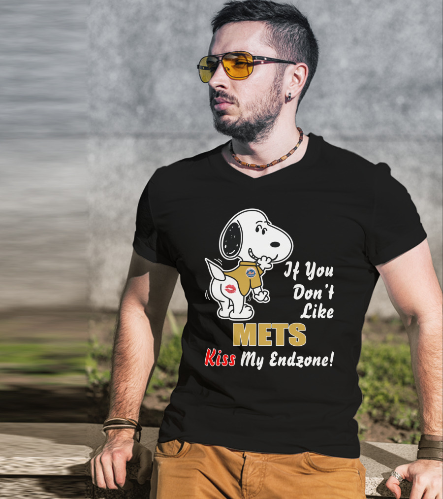 Snoopy Mets If You Don’t Like Kiss My Endzone T-Shirt
