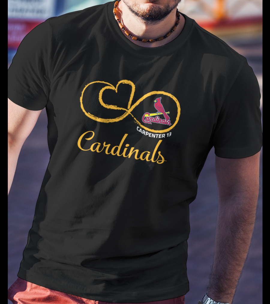 Cardinals Carpenter 13 St. Louis Infinity T-Shirt