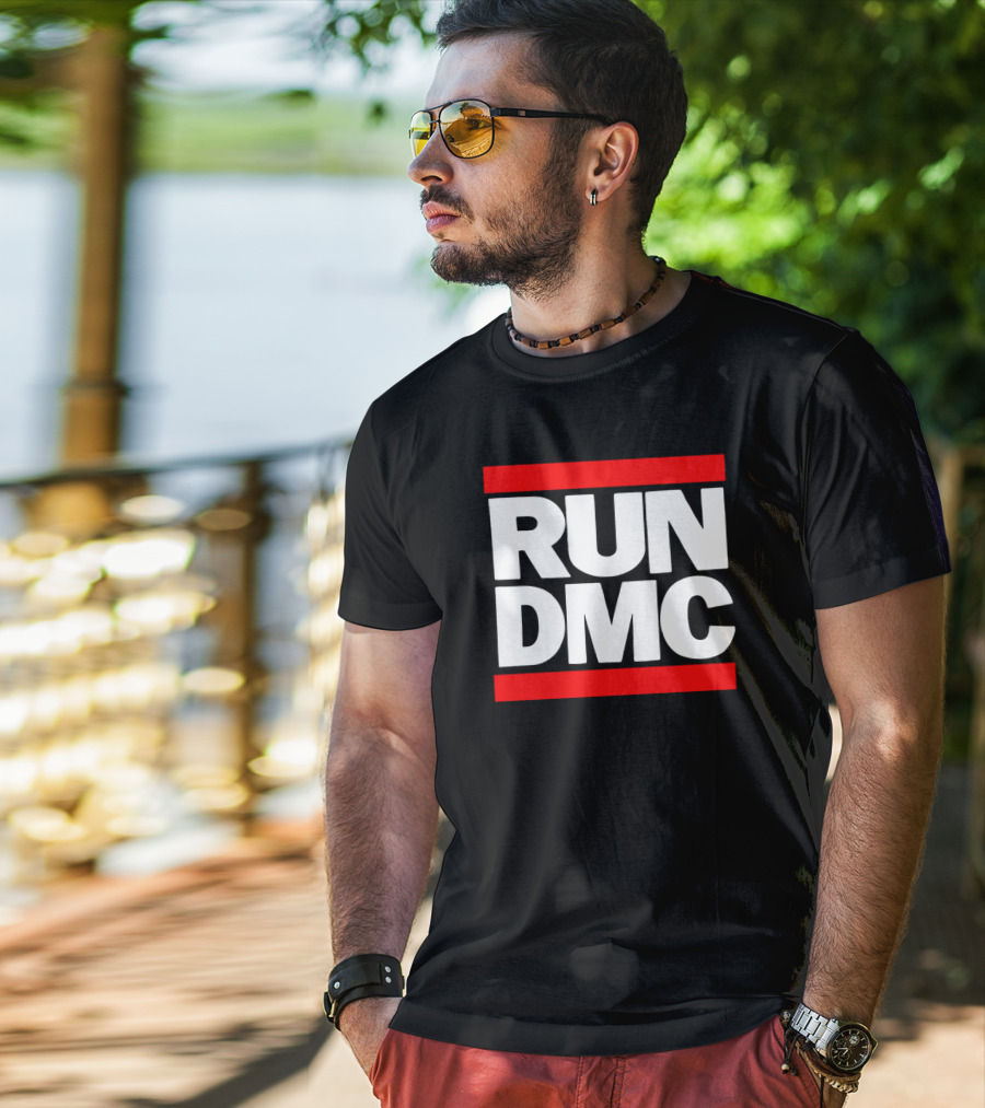 RUN DMC Logo Hip Hop T-Shirt