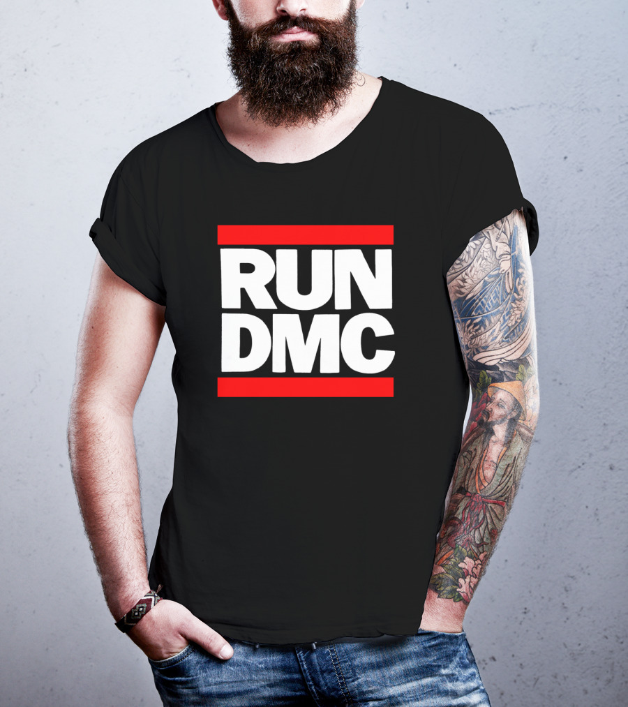 RUN DMC Logo Hip Hop T-Shirt