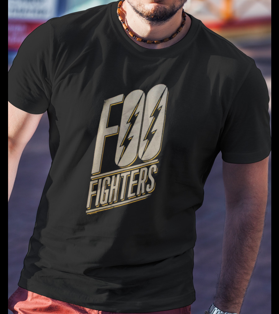 Foo Fighters Lightning Bolt T-Shirt