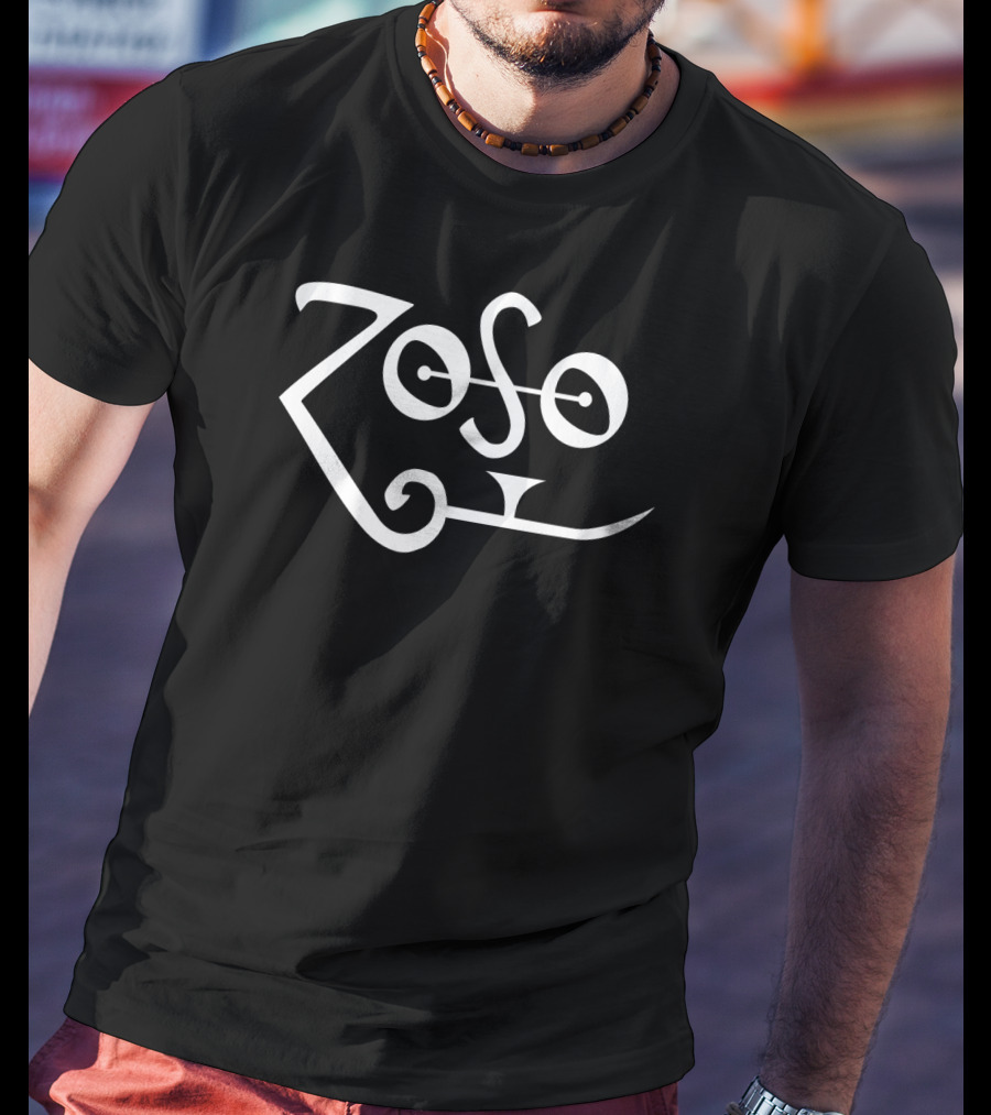 Jimmy Page Zoso Symbol T-Shirt