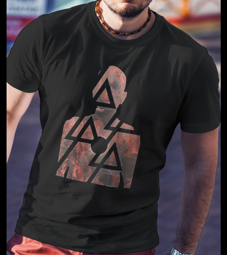 Linkin Park Hybrid Theory Soldier Triangles T-Shirt