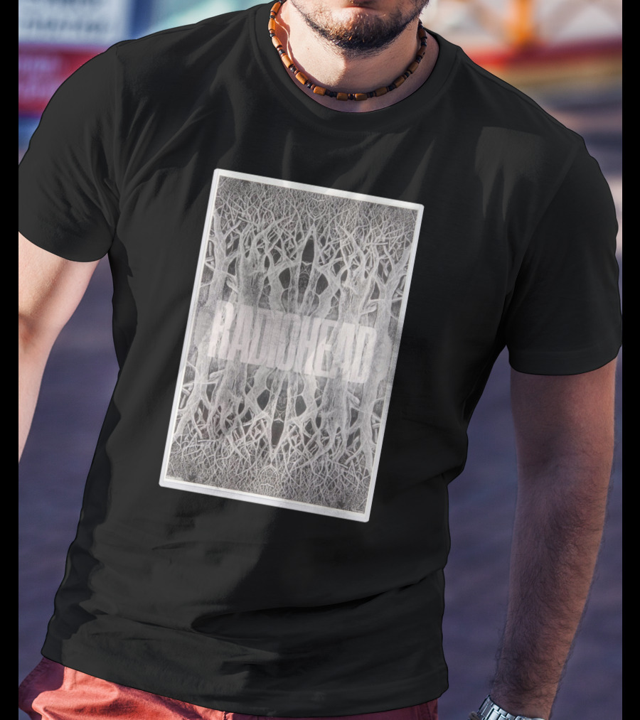 Radiohead Tree Symmetry Visuals T-Shirt