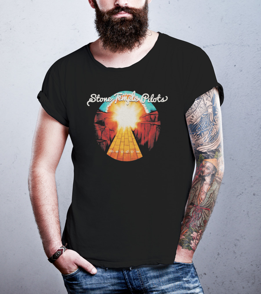 Stone Temple Pilots Meadow Album Cover Artwork T-Shirt