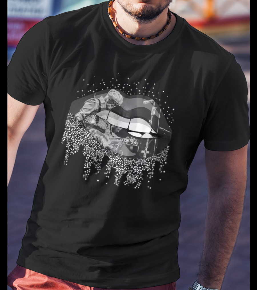 Social Distortion Band Performance Inside Glam Lips T-Shirt