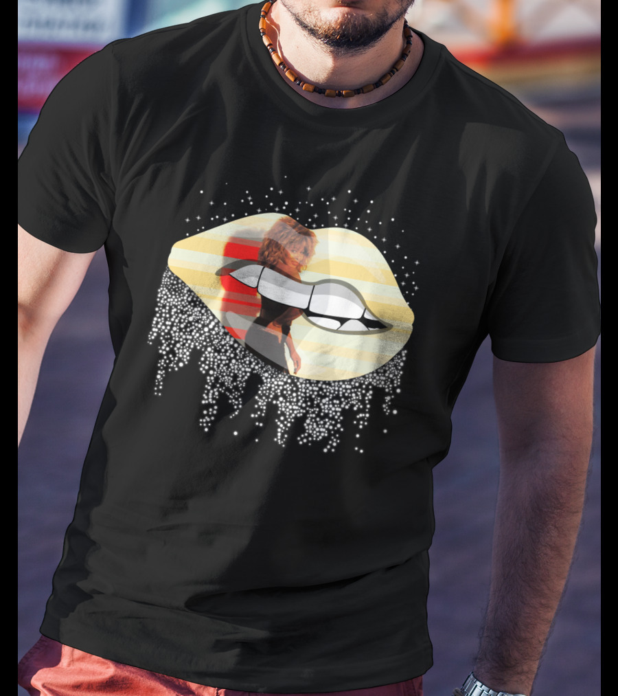 Tina Turner Lips Iconic Performance T-Shirt