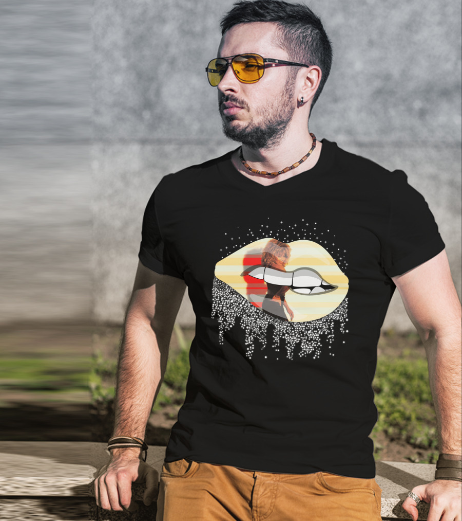 Tina Turner Lips Iconic Performance T-Shirt