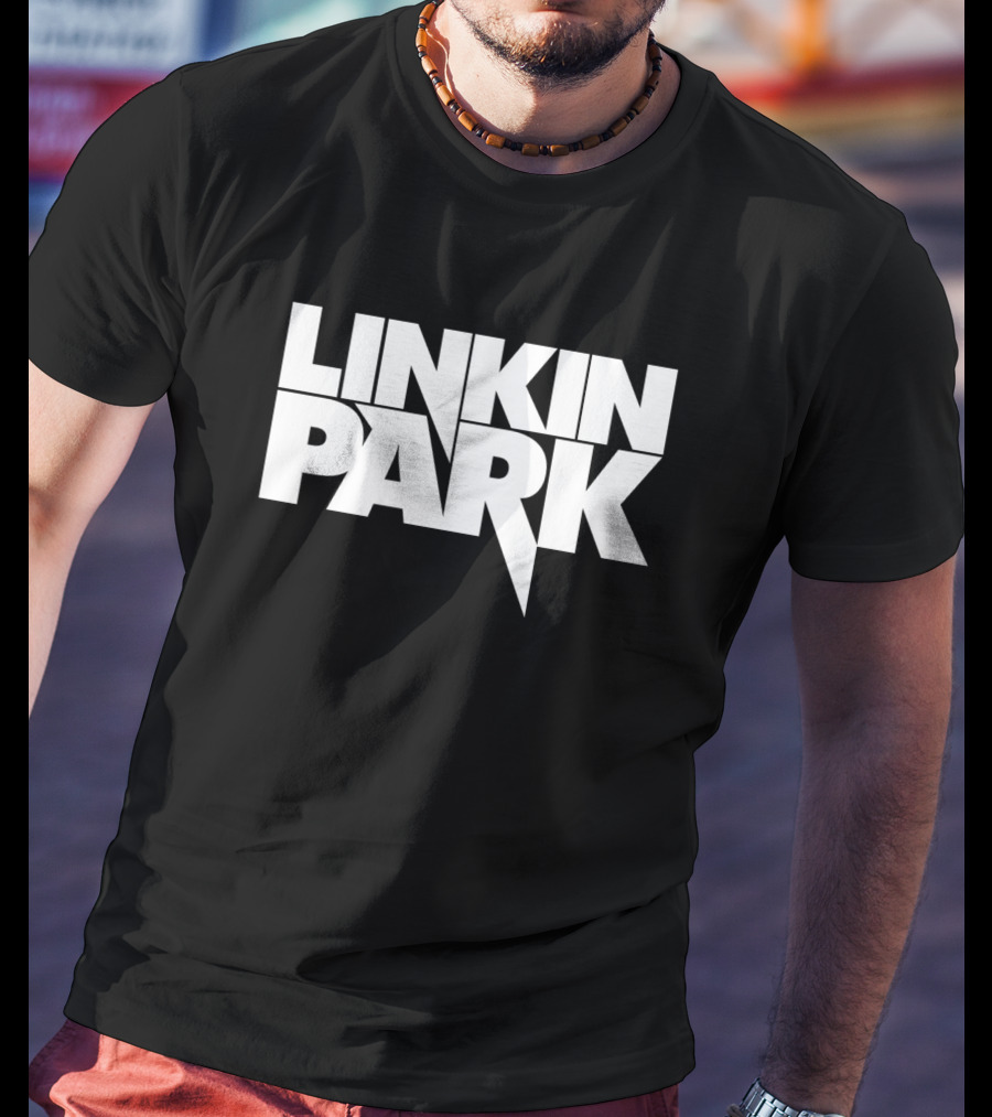 Linkin Park Logo Rock Band Black T-Shirt