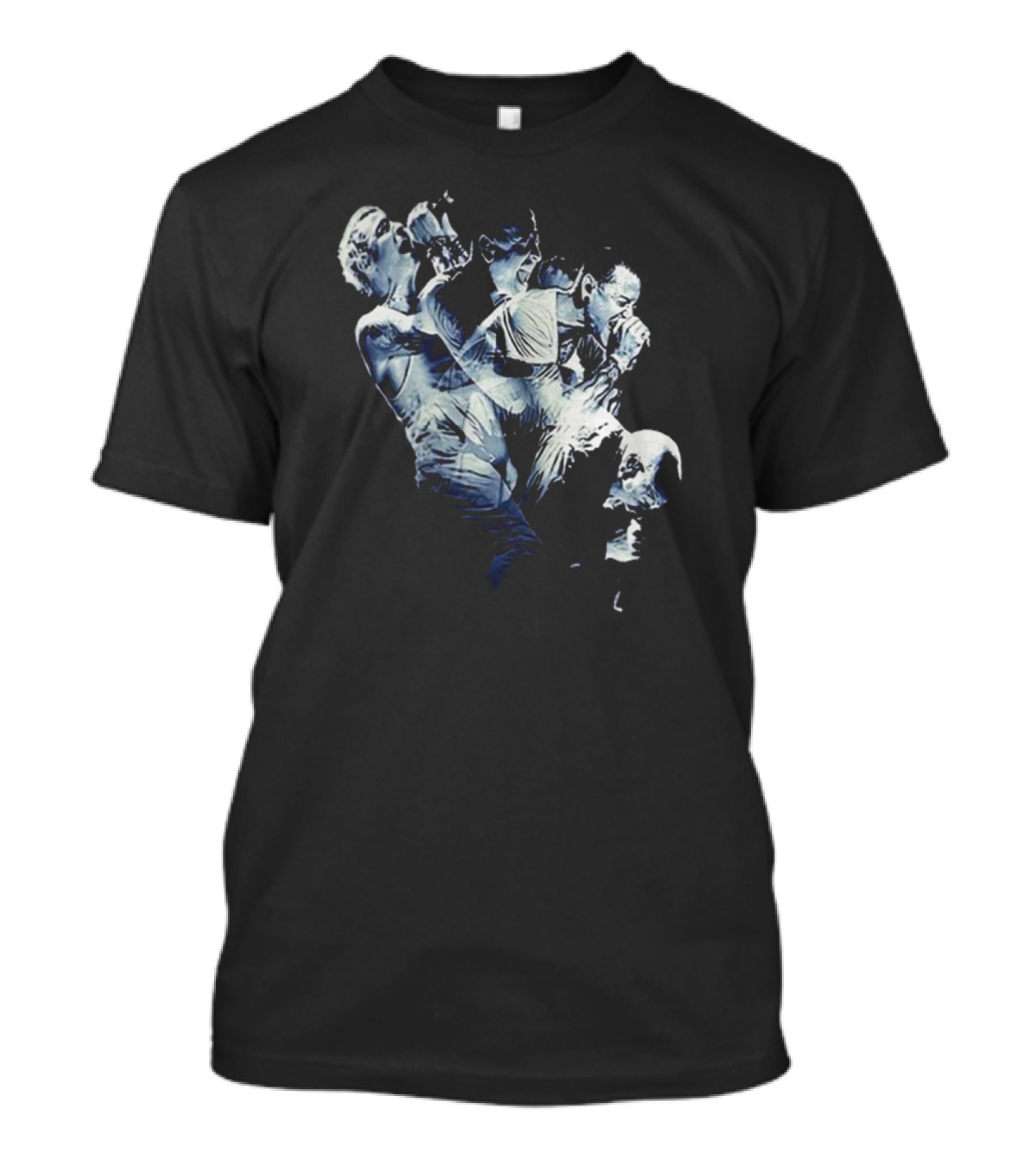 Linkin Park Band Members Performance Montage T-Shirt