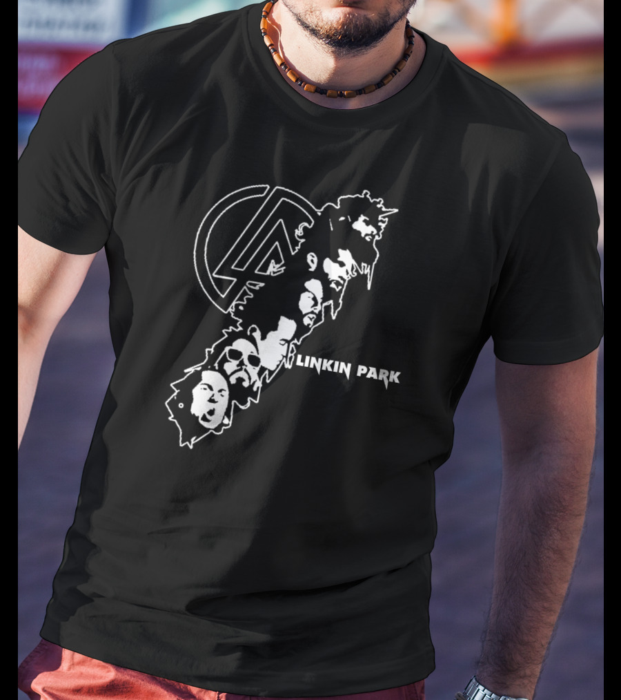 Linkin Park Band Members Silhouette T-Shirt