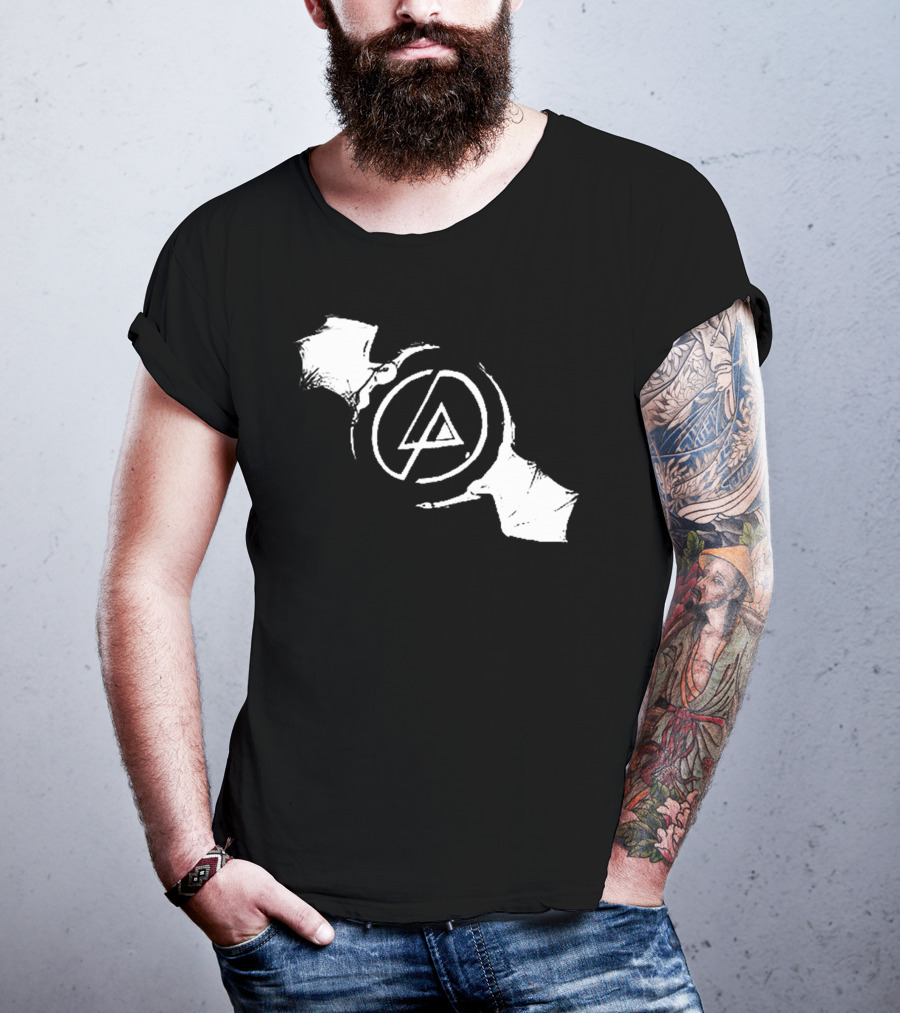 Linkin Park Symbol Bat Wings Logo Rock Band T-Shirt