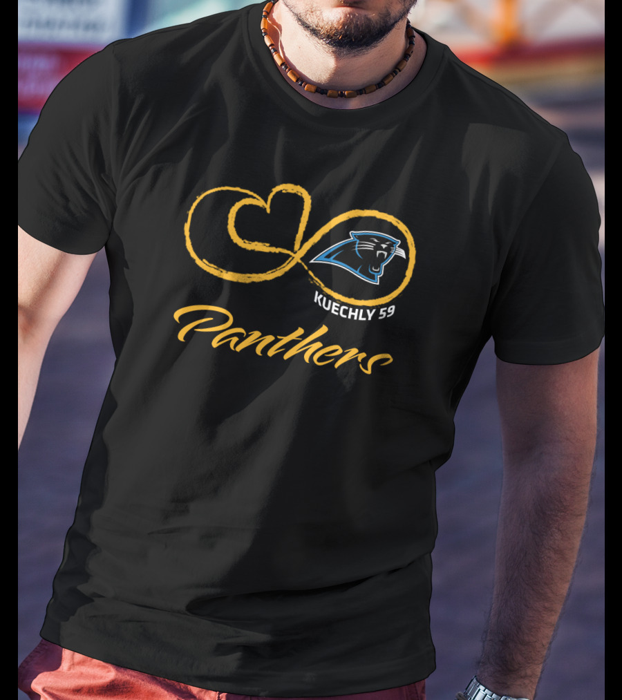 Panthers Kuechly 59 Carolina Infinity T-Shirt