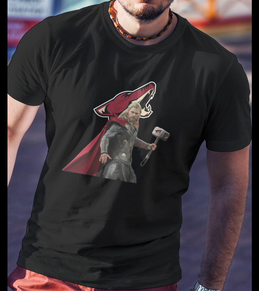 Arizona Coyotes Thor Mashup T-Shirt