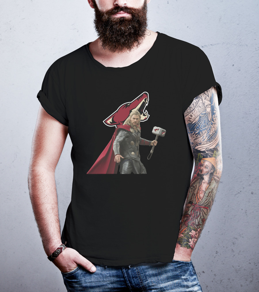 Arizona Coyotes Thor Mashup T-Shirt