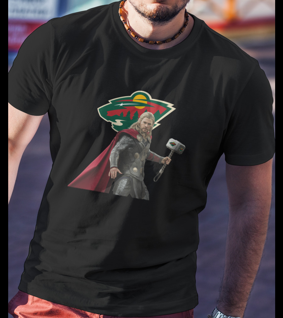 Minnesota Wild Thor Crossover T-Shirt