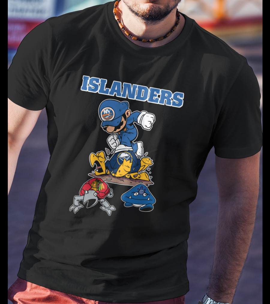 Islanders Ny Inspired Character With Sports References T-Shirt