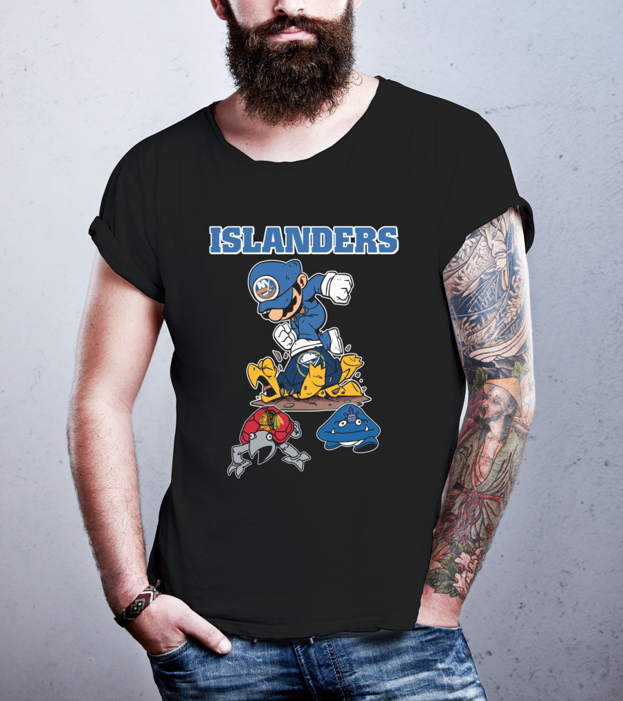 Islanders Ny Inspired Character With Sports References T-Shirt