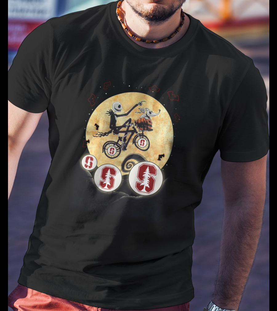 Halloween Stanford Football Moonlight Ride T-Shirt