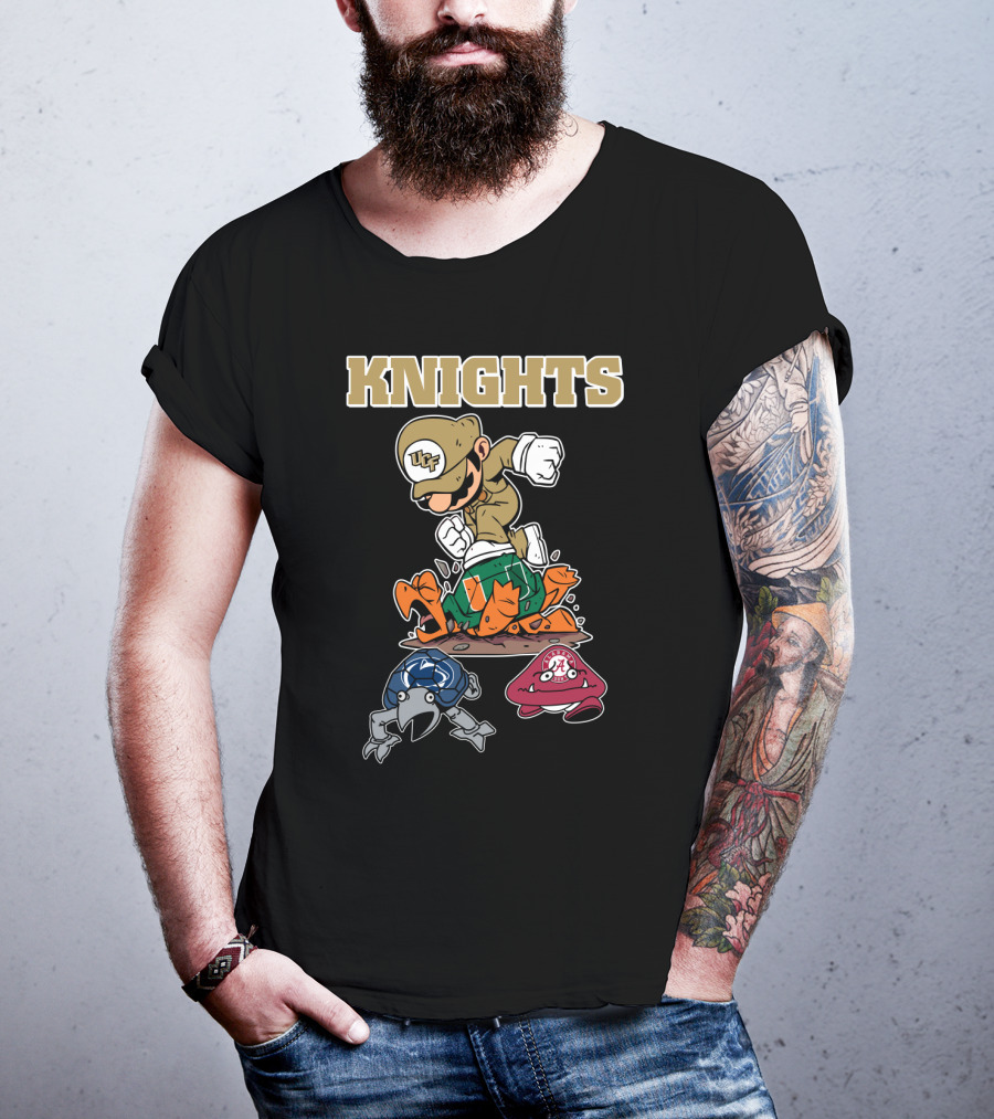Ucf Knights Football Rivalries Featuring Defeated Mascots T-Shirt