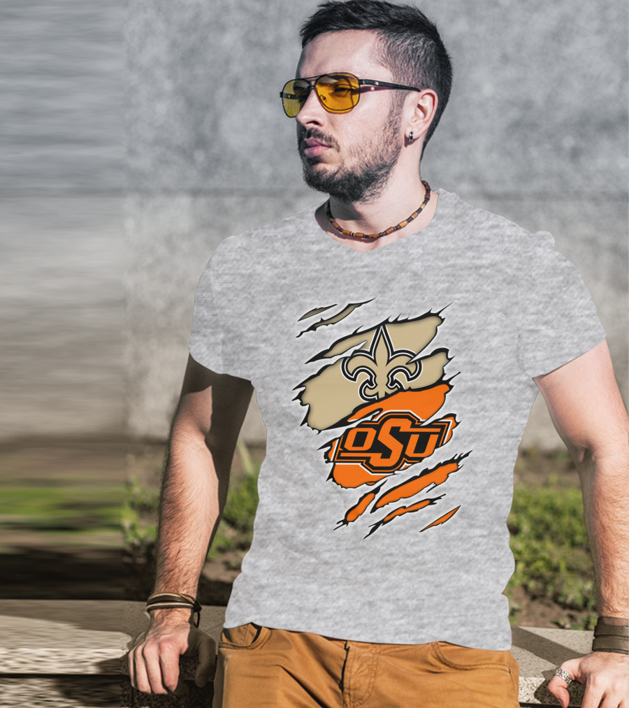 OSU Saints Fleur-de-Lis T-Shirt