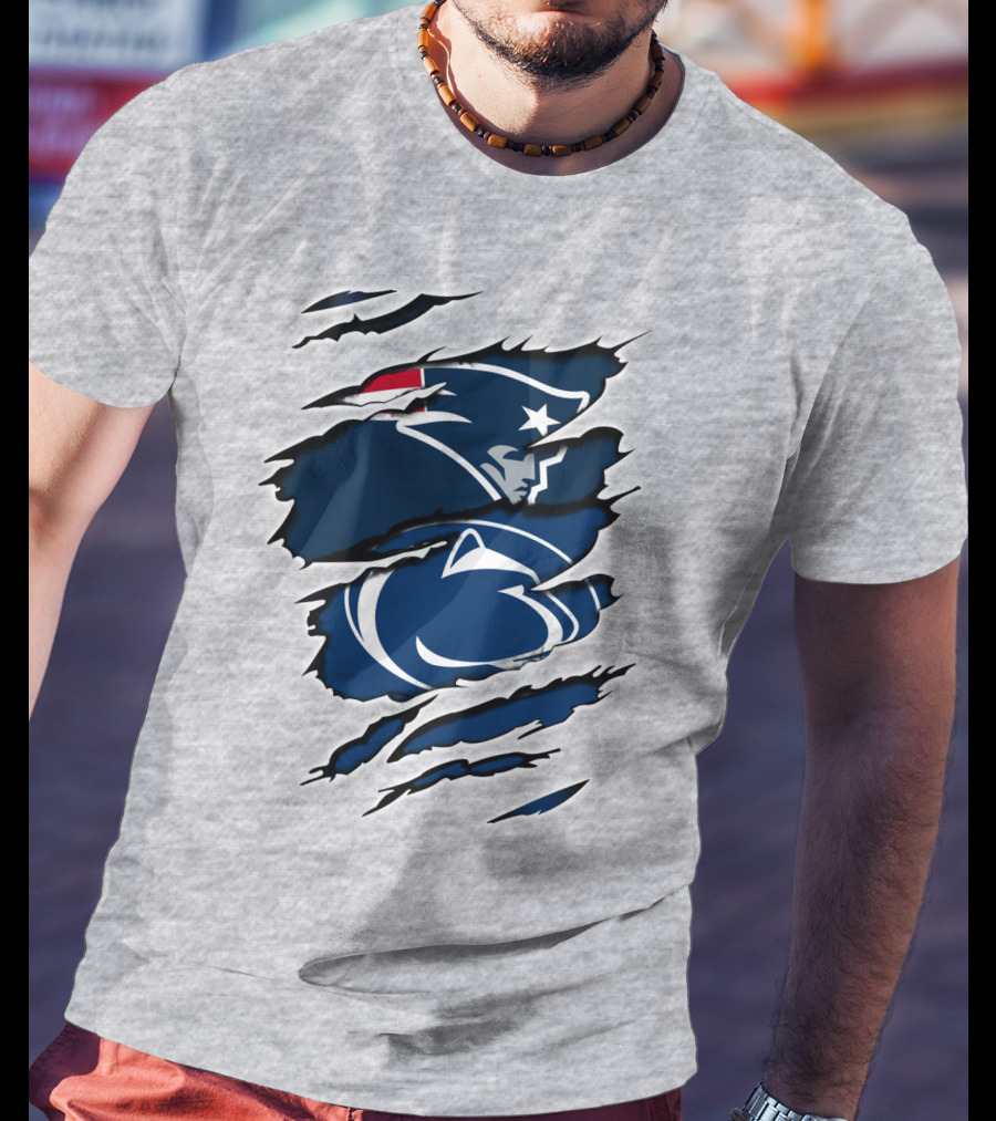 Patriots Penn State Logo Mashup T-Shirt