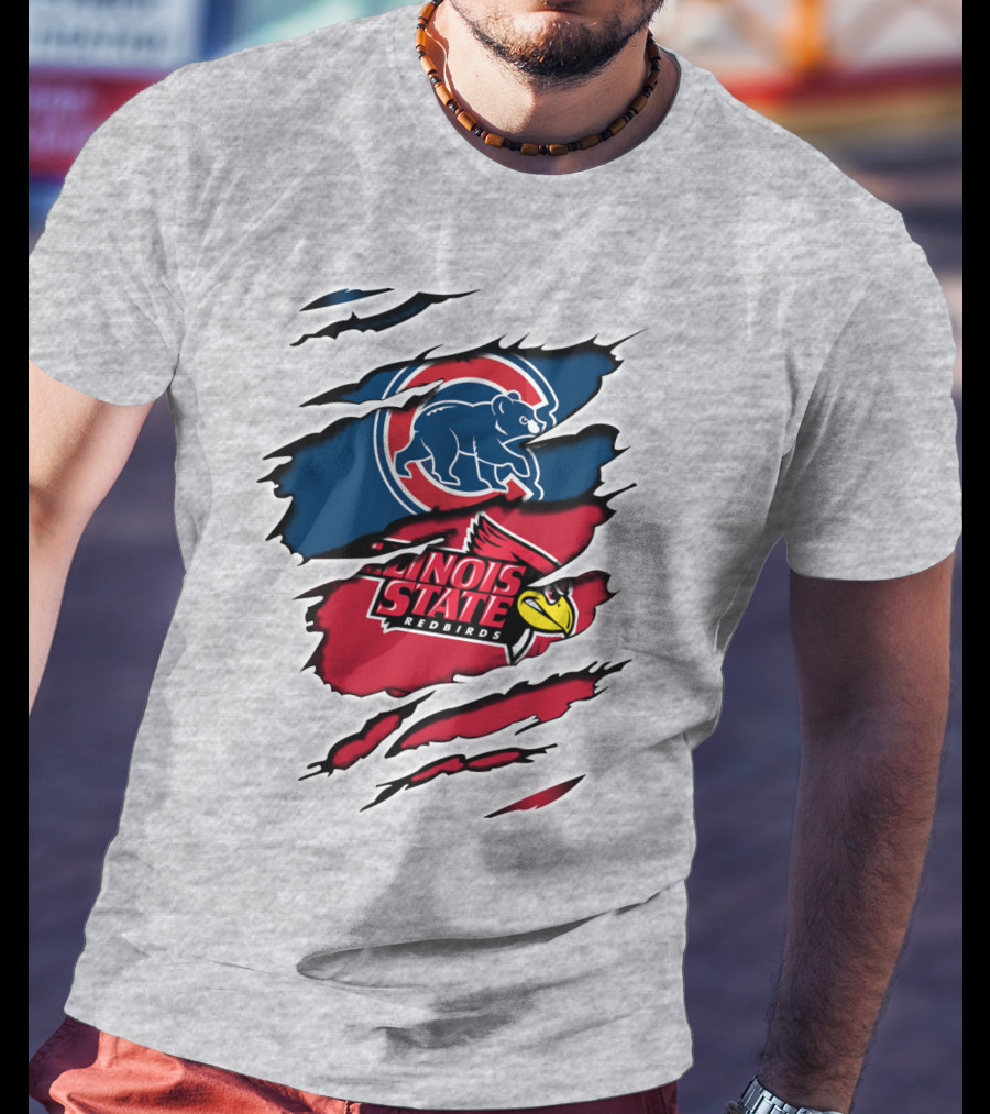 Cubs Illinois State Redbirds T-Shirt