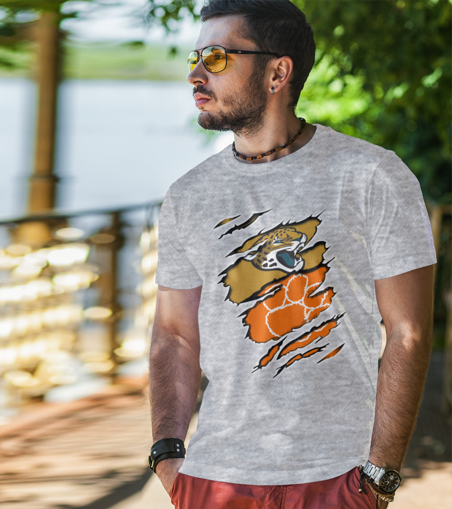 Clemson Tigers Jaguars Rip T-Shirt