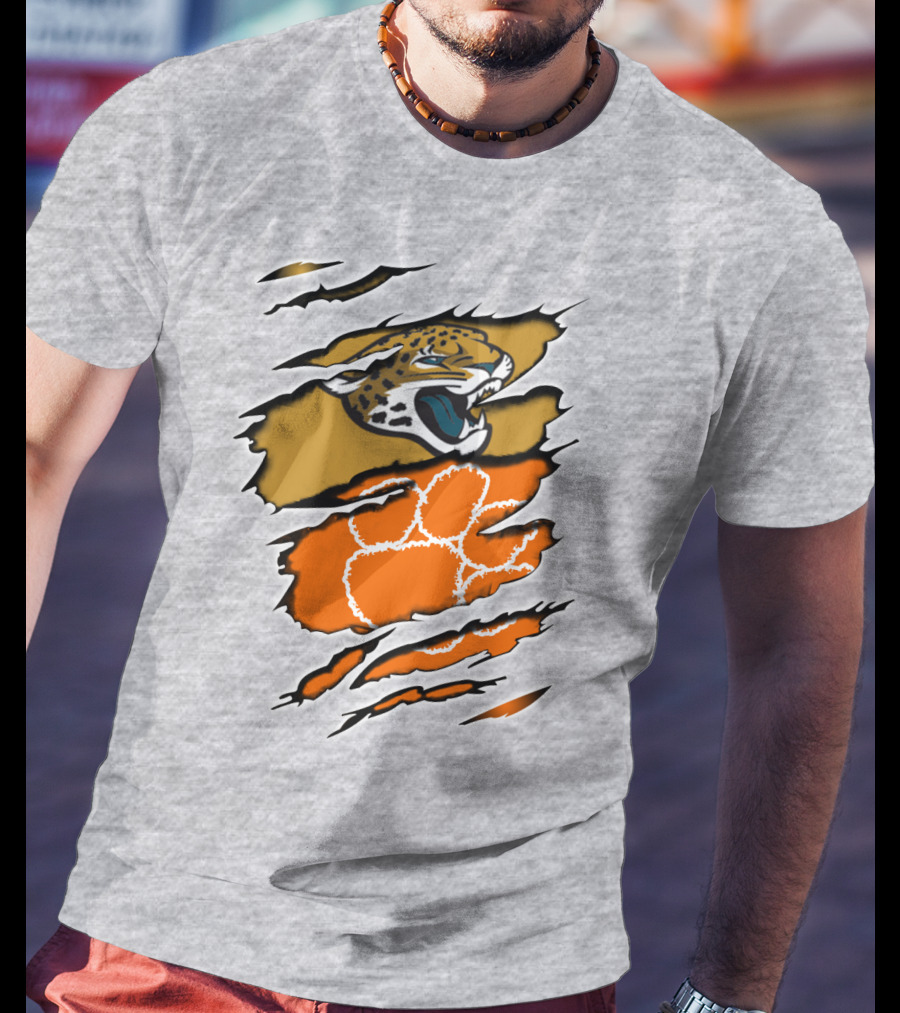 Clemson Tigers Jaguars Rip T-Shirt