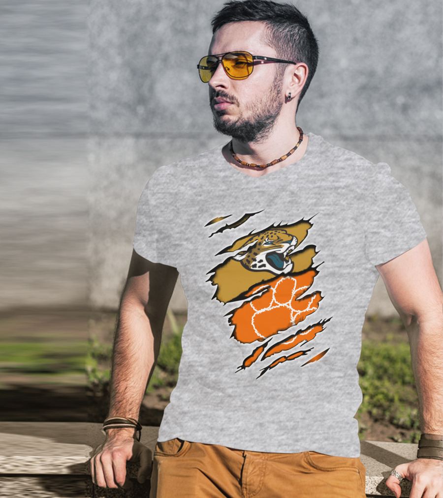 Clemson Tigers Jaguars Rip T-Shirt