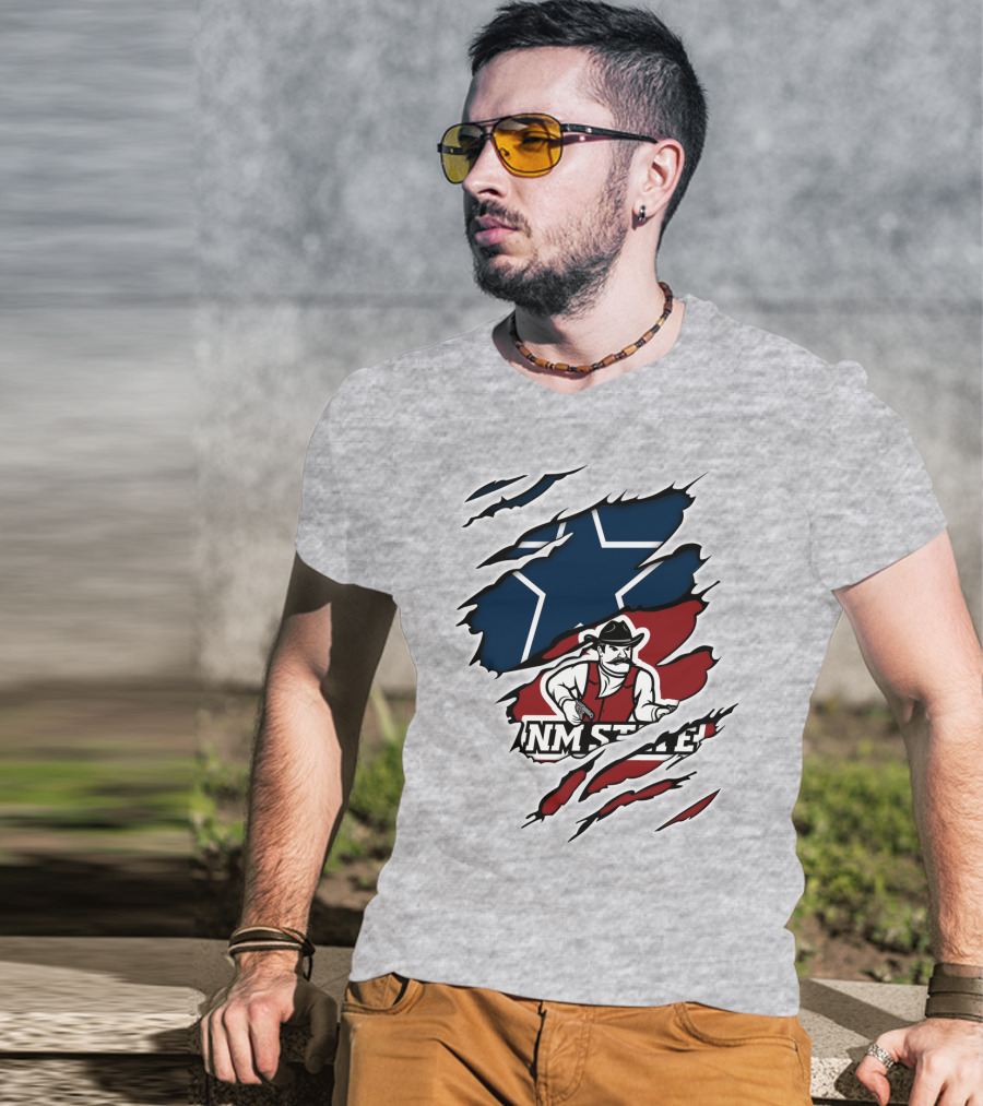 NM State Cowboys Western Star T-Shirt