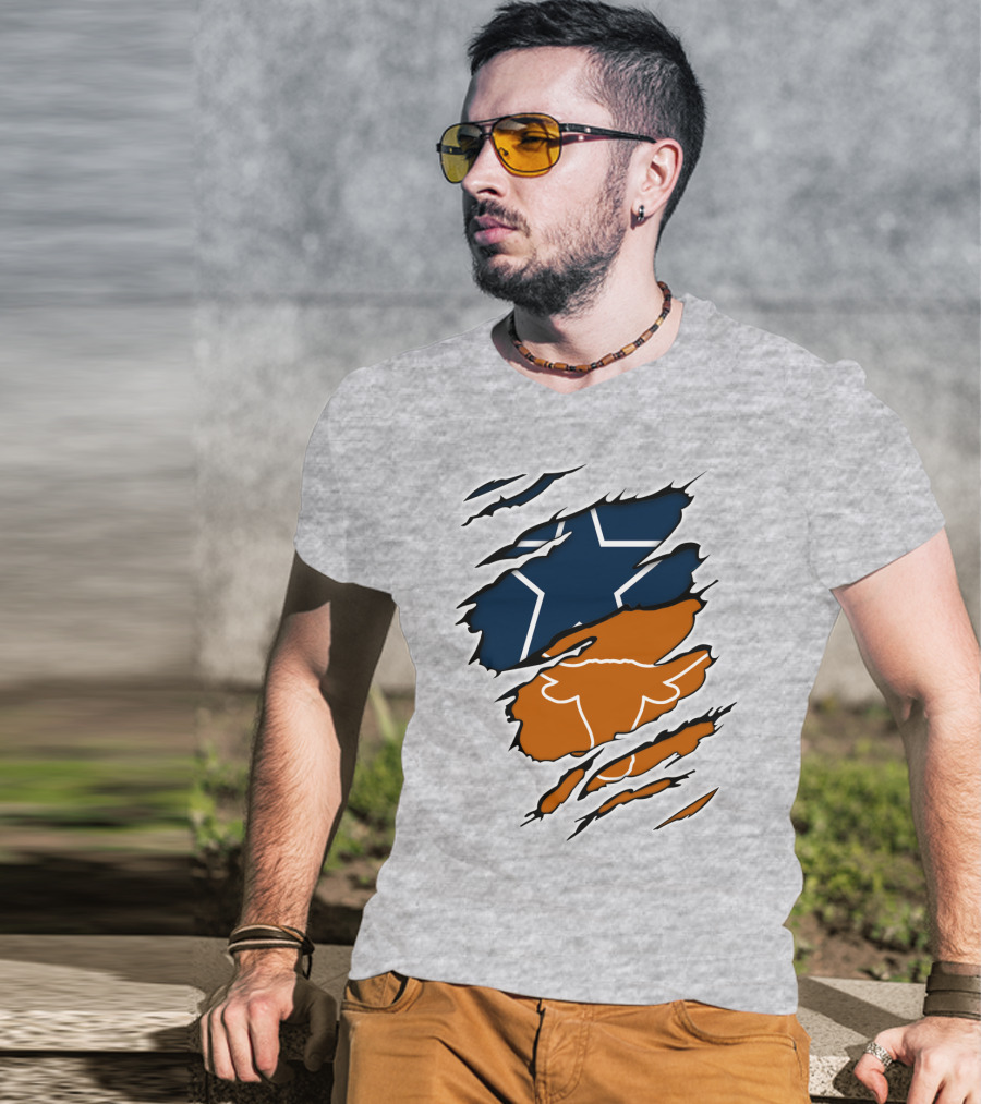 Dallas Cowboys Texas Longhorns Cowboys Longhorn Cowboys T-Shirt