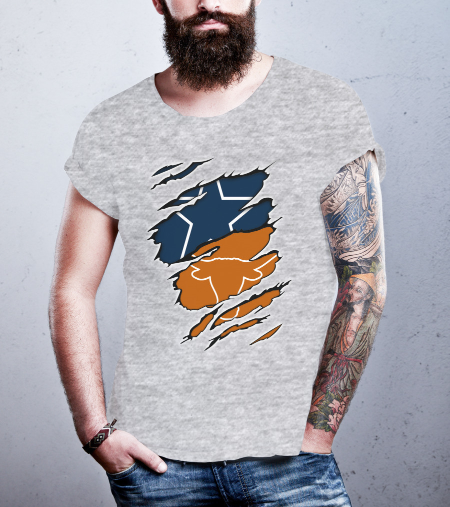 Dallas Cowboys Texas Longhorns Cowboys Longhorn Cowboys T-Shirt