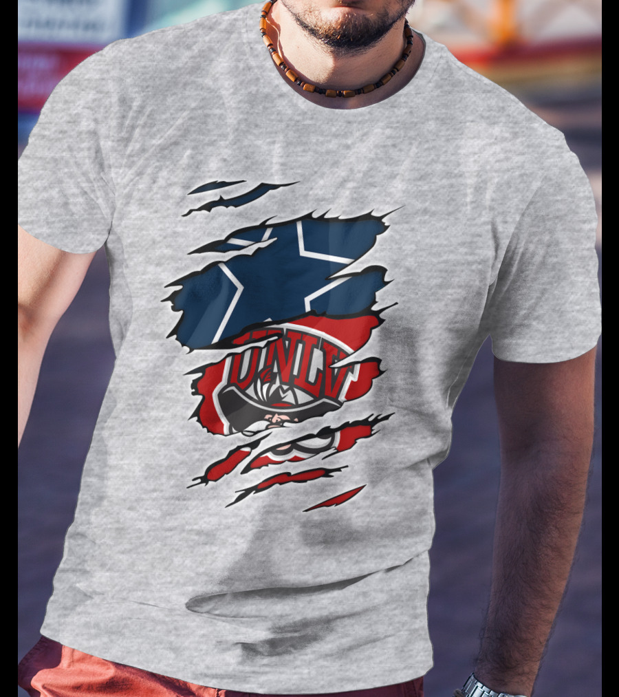 Cowboys Unlv Rebels Star T-Shirt